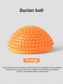 Half Yoga Ball, Balance Training Ball With Anti-Slip Texture. Used For Balance Training, Auxiliary Exercise, Foot Massage, Muscle Relaxation, And Stress Relief Gym Accessories