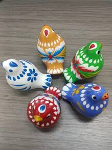 Scultura in argilla fatta a mano, regali di artigianato tradizionale, decorative statuette