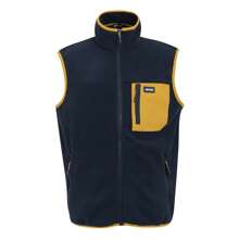Regatta Mens Frankie Fleece Gilet (Navy/Mustard) - Navy - View 1