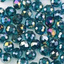 100pcs 8mm Multi-Colored Faceted Czech Glass Round Crystal Beads - Suitable For DIY Jewelry, Charm Necklaces And Bracelet Making
