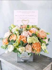 10/20/40 piezas Clips metálicos para ramos de flores, clips dorados con forma de flor y corazón para fotos, soportes de foto, ideales para bodas y fiestas de cumpleaños