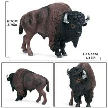 Modelo de animal de fazenda de simulação, brinquedo de estátua de vaca, modelo de vaca holandesa, presente de aniversário para crianças, brinquedo de Natal para crianças pequenas