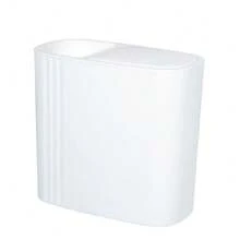 New Creative Waste Bin With Clamp Design, High-Quality One-Click Lid Trash Can For Bathroom, Home Use Home Bathroom Decor Bathroom Organizer Fall Decor Back To School