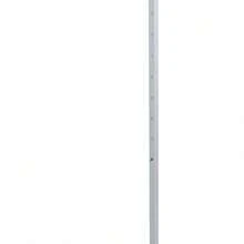 Adjustable White Costumer Stand – Single Arm Clothes Rack - Retail Clothing And Garment Display Stand – Ideal For Showcasing Hanging Items In Thrift Shops, Boutiques And Retail Stores - White - View 4