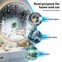 Carsun Portable Handheld Car Quiet All-Season Windshield Ice Scraper & Snow Remover, Won't Damage Film - Blue - View 8