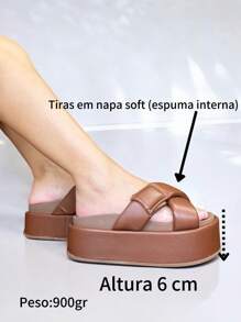 Adjustable Cross Strap Clog With Foam - Lara - 黑色 - 查看 5