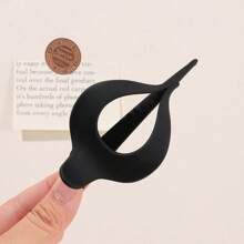 Elegant & Simple Alligator Hair Clip For Women, Suitable For Hairstyle Design At Back Of Head. Solid Color Cute, Elegant Party & Casual Street Style, Made Of ABS Plastic, Lovely For All Seasons