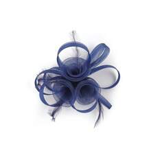 1pc Feather Fascinators Headband Women's Tea Party Hat Kentucky Derby Hats Cocktail Wedding Bridal Fascinators Headband Clip For Women Girl Birthday Mother's Day Gift Mini Hats Tiny Hats Mini Top Hat Mini Cap, School Stuff - Multicolor - View 4