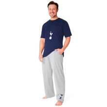 Tottenham Hotspur F.C. Pyjama Set Nightwear T-Shirt Long Bottoms PJ Lounge Spurs Gift - Multicolor - View 1