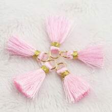 20pcs 2.5cm Delicate Silk Tassel Brush Charm DIY Making Tassels Earring Pendant Jewelry Accessories Finding