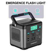 Swarey S160 UK Portable Power Station 300W Outdoor Solar Generator For Holiday RV Camping,Outdoor Adventure,Emergency - UK Plug(220-240V) - View 5