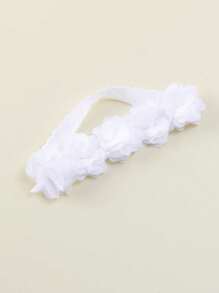 1 Peça Faixa de Cabeça Elástica de Floral de Chiffon para Crianças