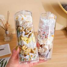 1pc Transparent Acrylic Hair Tie Storage Box - Dust-Proof & Lightweight - Countertop Organizer For Tidy & Clean Look - Large Capacity Jewelry & Hair Tie Display Case - Convenient For Taking And Placing