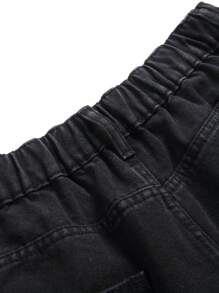 Jeans jogger casuales y versátiles con bolsillos para hombres