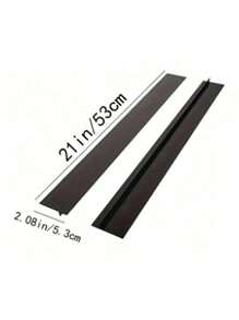 4pcs/2pcs/1pc Durable Silicone Kitchen Gap Seal Strip, High Temperature Resistance, Waterproof And Anti-Fouling, Clean And Debris-Free Countertop Essential Upgraded Silicone Splash Guard, Stove Gap Protective Cover, Kitchen Anti-Oil And Anti-Fouling Seal Strip Protector