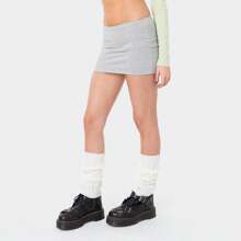 Women Mini Skirt Low Waist Solid Slim Fit Summer Bodycon Skirt Clubwear