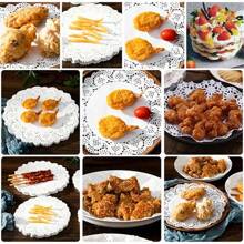 100pcs White Lace Paper Doilies - Stylish And Festive Value Pack For DIY Party Favors And Table Decoration At Weddings And Celebrations