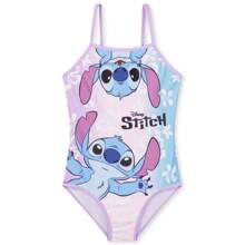 Disney Stitch Swimming Costume Stretchy Swimsuit Beach Pool - Multicolor - View 1