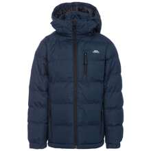 Trespass Boys Tuff Hooded Jacket (Navy) - Blue - View 1