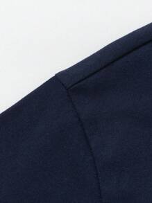 Balabala 兒童短袖快乾T恤，輕便 - 深藍 - 查看 7