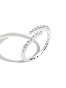 Unique Elegant 925 Sterling Silver Fine Jewelry Zirconia Adjustable Rings For Women Daily Wear - Unique Adjustable Rings - View 10