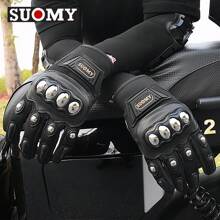 suomy 夏季透气摩托车手套 触屏可穿戴防震摩托车骑行手套 男女通用摩托车赛车手套 - A - 查看 11