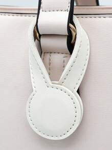 1pc Portable Strong Magnetic Clip, Solid Color Minimalist Fashion Bag Charm/Accessory, Suitable For Storing Hats, Scarves, Masks, Glasses Outdoors And On Vacation