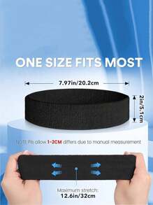 3pcs Women's Sports Headband - Moisture Wicking Sports Terry Cloth Sweat Bands Suitable For Tennis, Basketball, Running, Gym, Workouts Hair Band Turban Headband Sweatband