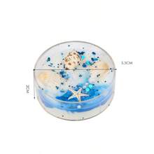 6pcs/Set Shell-Themed Scented Candle Gift Set With Pearl & Glitter Accents - 6 Unique Scents For Romantic Ambiance, Perfect For Valentine's Day & Graduation Gifts Candles With Crystal & Ocean Shell Decor Aromatic Jar Candles Handcrafted - Multicolor - View 8