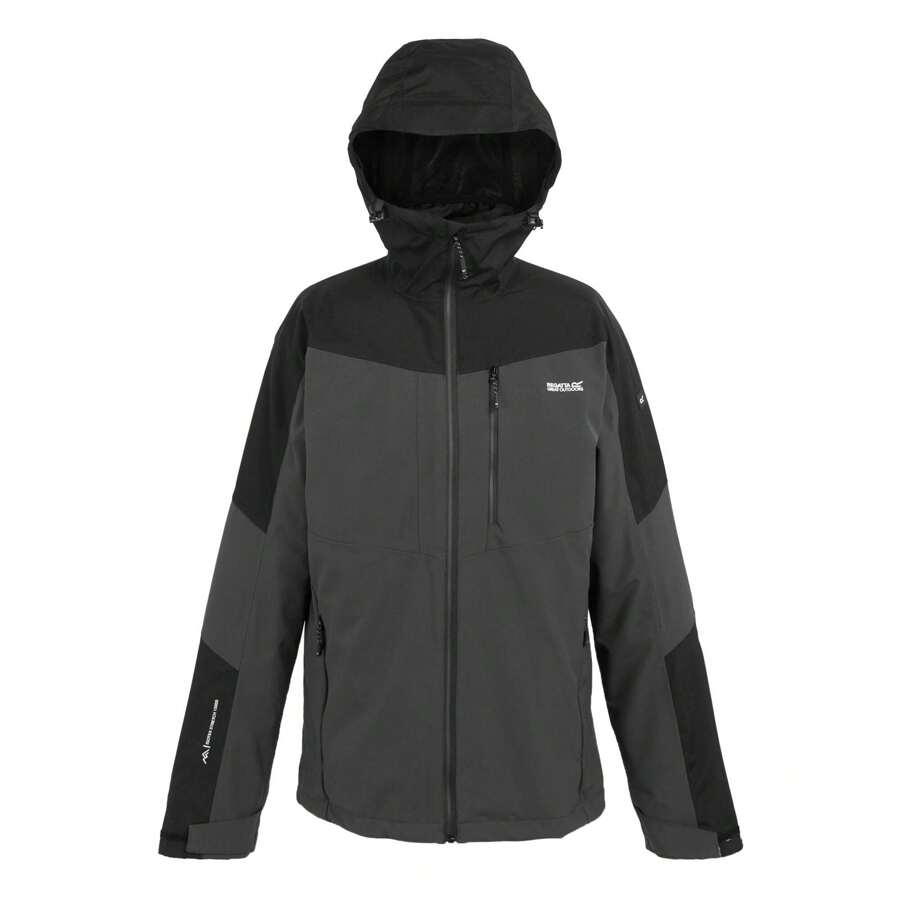 Regatta Mens Wentwood IX 3 In 1 Jacket (Ash/Black) - Dark Grey - View 1