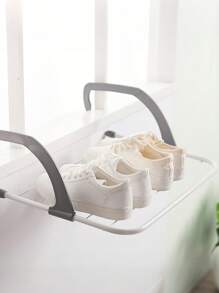 1 szt./2 szt./3 szt. kwadratowy metalowy + plastikowy stojak do suszenia ubrań | składany, odporny na rdzę i oszczędzający miejsce | dla użytkowników domowych, najemców i studentów | do użytku na balkonie, w pomieszczeniach i na kaloryferze | pasuje przez cały rok i na porę deszczową | regulowany stojak na ubrania, organizer bez wiercenia, kompaktowa suszarka