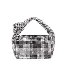 Denhuaki Rhinestones Evening Clutch Bag Purses And Handbag Luxury Designer Shiny Crystal Clutch Purse - 銀色 - 查看 7