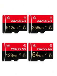 5-Pack Micro SD Card With Adapter (128GB/64GB/32GB/16GB/8GB/4GB/2GB/1GB/512MB-64MB) - High-Speed ​​TF Memory Card For Smartphones, Cameras, Dash Cams, Switch, Tablets, Etc. | UHS-I Class 10, 4K Video Storage, Reliable Performance | 100% Authentic - màu đen - Xem 4