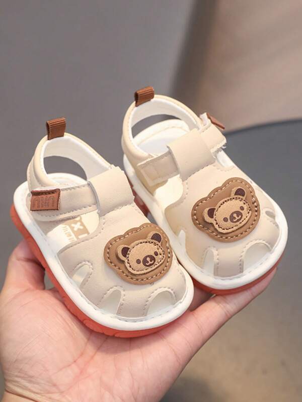 1 Pair Soft Sole Comfortable Toddler Walking Shoes, Cute Squeaky Shoes For Baby Girl