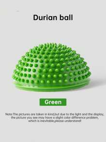 Half Yoga Ball, Balance Training Ball With Anti-Slip Texture. Used For Balance Training, Auxiliary Exercise, Foot Massage, Muscle Relaxation, And Stress Relief Gym Accessories