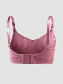 3 件套孕妇/哺乳期妇女哺乳胸罩，前扣式舒适孕妇胸罩 - 彩色 - 查看 10