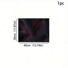 1pc Marble Stripe Pattern Indoor/Outdoor Welcome Mat - Non-Slip, Absorbent & Water Resistant, Suitable For Bedroom, Bathroom, Kitchen, Entryway - Washable Home Decor, Soft & Fluffy For Spring/Summer