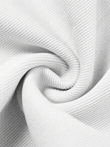 2pcs/Set Women White Seamless Shapewear Bodysuit, Suitable For Yoga And Daily Wear - White - View 4