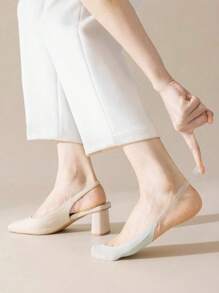 Women's Anti-Blister Half-Palm Five-Toe Socks, Half-Size Pads For Breathable High Heels, Invisible Forefoot Socks Split-Toe High Heels Socks, Non-Slip, Sweat-Absorbent, Breathable And Ventilated, Including Soft Pads For High Heels, Ergonomic Design For Ultimate Comfort