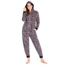 City Comfort Soft Comfy Fleece Pyjama Nightwear Fluffy Lounge Wear Sizes S-XL - Multicolor - View 1