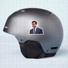 3 Zoll Vinyl Aufkleber mit ikonischem Charakter für Fans von Popkultur, Bürohumor und TV-Show-Enthusiasten; perfekt für Laptop, Wasserflasche, Notizbuch und Schreibtischdekoration; ideal als Meme-Aufkleber, lustiger Aufkleber und Retro-Aufkleber; personalisieren Sie Ihren Arbeitsplatz, feiern Sie Ihre Lieblingsshow oder verschenken Sie sie an einen Fan; toll für Erwachsene, die Komödie, Nostalgie und ikonische Zitate schätzen.