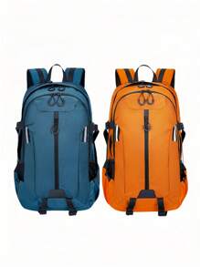 1pc Multifunctional Large Capacity Outdoor Hiking Bag, Luggage Bag, Backpack With Multiple Pockets And Compartments, School Bag, Hiking, Trekking Sports Backpack Cycling Leisure Backpack Gift Backpack For Boyfriend Girlfriend Gift Summer Travel Backpack Camping Backpack Travel Bag - Multicolor - View 4