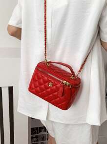 Handheld Women's Bag High-Quality Shoulder Bag 2025 Fashion Simple Box Bag Simple Shoulder Crossbody Bag, Suitable For Travel, Shopping, Dating, Female Gifts, Suitable For Beginners And White-Collar Workers, Very Suitable For Offices, Universities, Work, Business, Commuting, Outdoor, Travel And Outings