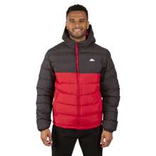 Trespass Mens Oskar Padded Jacket (Red) - Red - View 5
