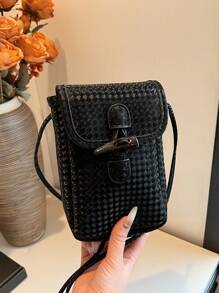 迷你斜挎手机包病毒式传播同款独特设计时尚百搭小单肩包必备配件钱包钱夹 - 彩色 - 查看 17