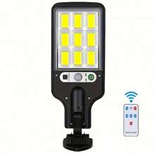 Smart Solar Street Lights, Outdoor Wall Lights, There Are 3 Lighting Modes And Motion Sensors, Smart Solar Sensor LED Street Lights For Garden Walls, Garden Path Security Lighting, Outdoor Solar Lights - 108 COB Solar Wall Lights, Night Lights, Garage Street Lights