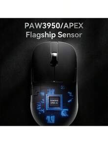 NACODEX-右手游戏鼠标 双模式三模式 Original Phase PAW3950/3395S 轻巧不累手 持久续航-AJ179 APEX 三模式 橙色 - 橘色 - 查看 8