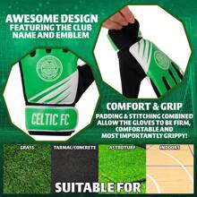 Celtic F.C. Goalkeeper Gloves Non Slip Padded Palms Size 5 Or 7 Football Celtic Gift