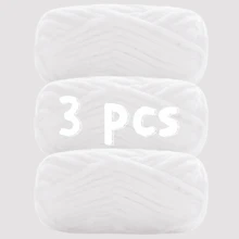 3 Packs 300g (100g*3) High Quality Velvet Chenille Yarn, Soft & Fine Texture, Skin-Friendly & Warm, Non-Shedding, Suitable For Knitting Sweaters, Coats, Slippers, Hats And DIY Handicrafts - 3-pc - View 16