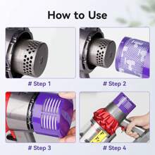 Đối với V10 SV12 Cyclone Absolute Animal Total Clean Bộ lọc Hepa có thể giặt được Phụ kiện thay thế máy hút bụi - Nhiều màu - Xem 9